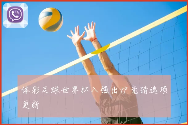 体彩足球世界杯八强出炉竞猜选项更新