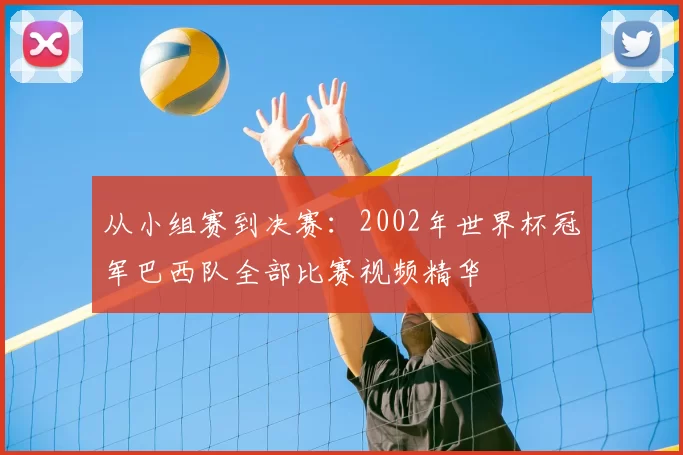 从小组赛到决赛:2002年世界杯冠军巴西队全部比赛视频精华